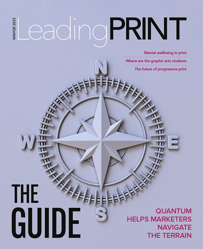 LeadingPRINT magazine Winter 2023 cover